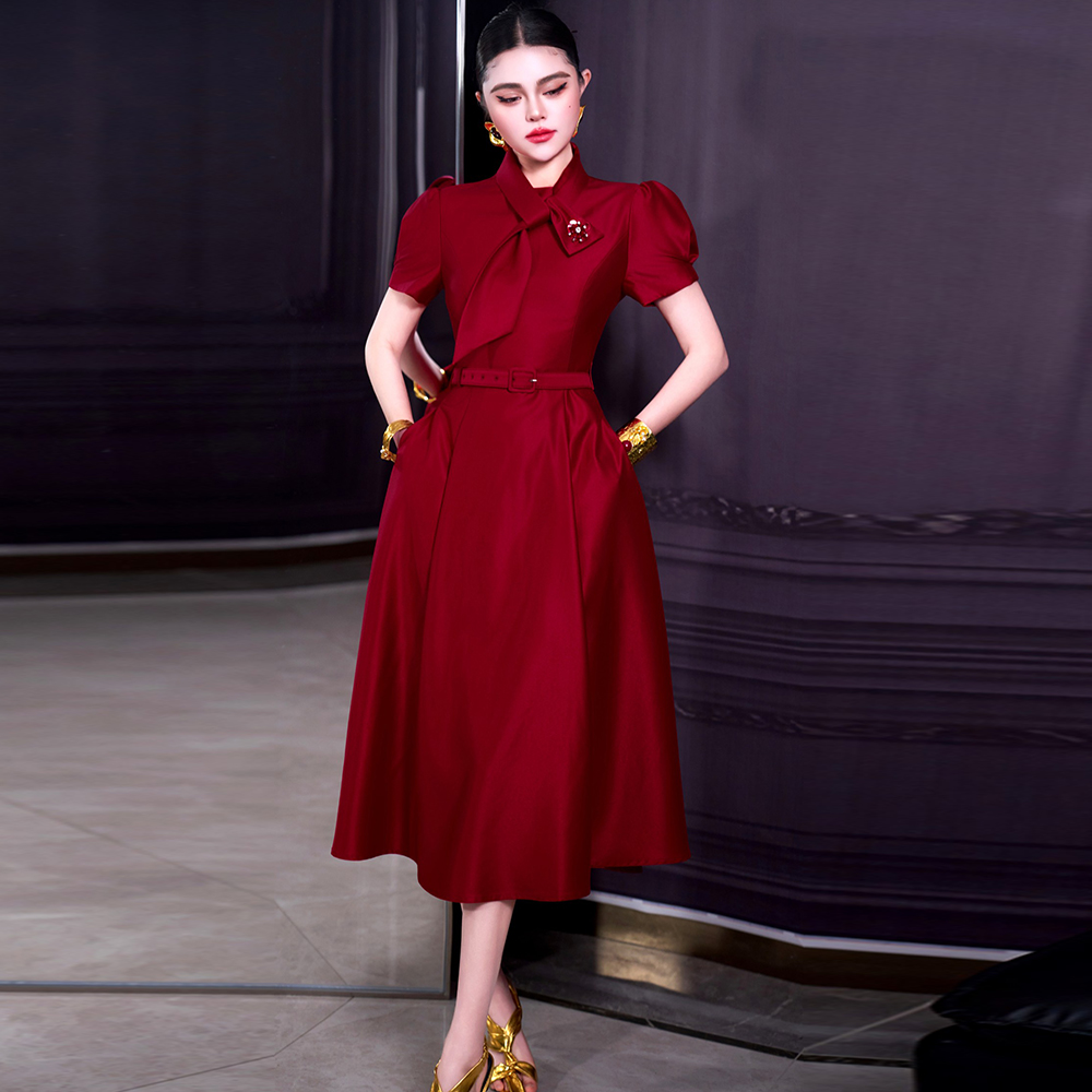Women'S Red Formal Wear - ZJYT 레드 여성 드레스 트렌드 2026