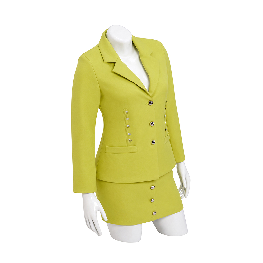Gale Weathers 의상 저널리스트 코스프레 그린 - Womens Blazer 리뷰 및 가격