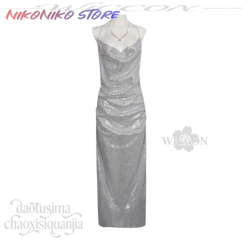 애니메이션 게임 아즈르 레인 코스프레 USS 세인트 루 - Evening Gown 리뷰 및 가격