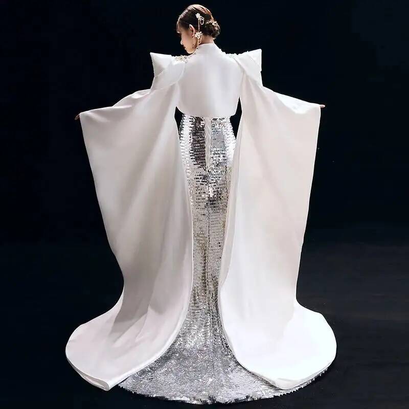 우아한 중국풍 스타일의 이브닝 드레스, 여성용 자수 장 - Formal Dress 리뷰 및 가격